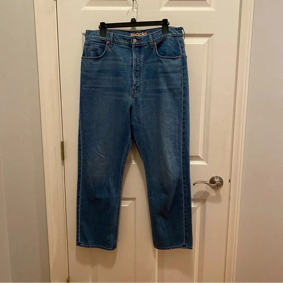 MOTHER Denim - Mother Snacks Tippy Top Blue Jeans